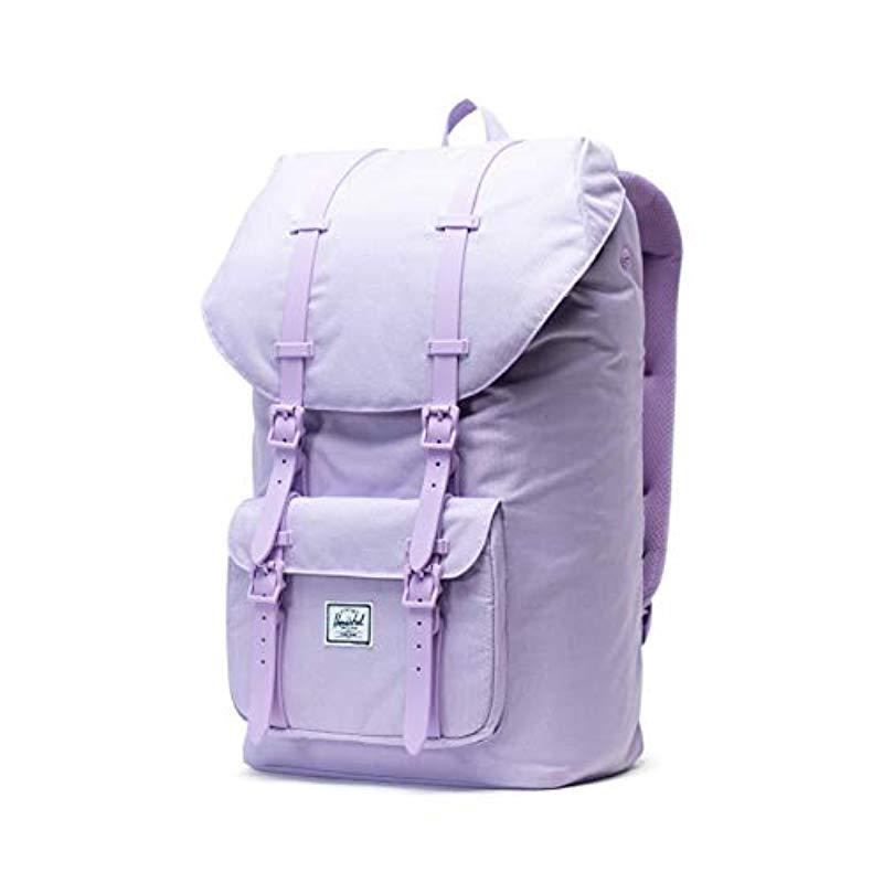 Herschel Supply Co. Little America Backpack in Lavender Crosshatch (Purple)  for Men - Lyst