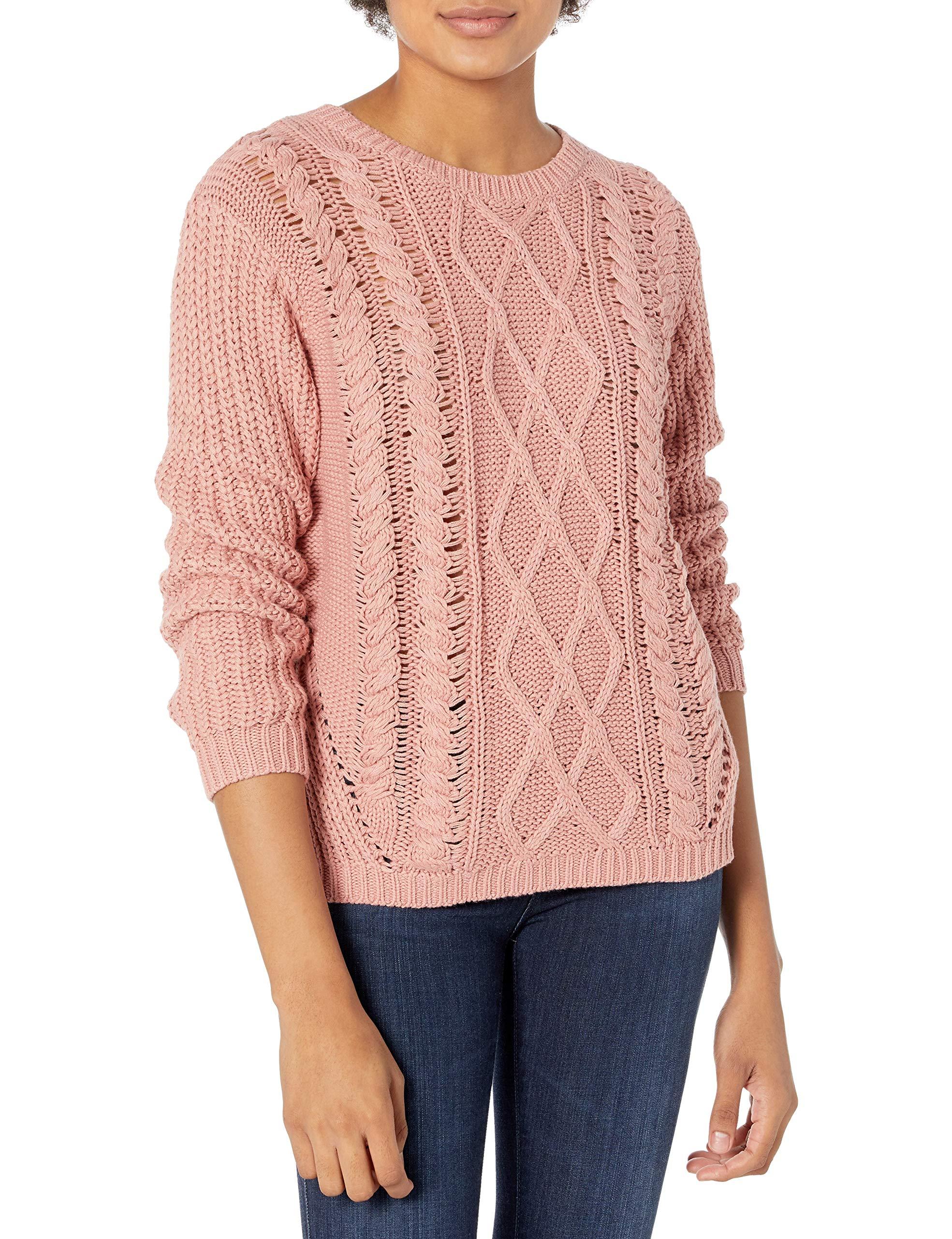 pink rose sweater