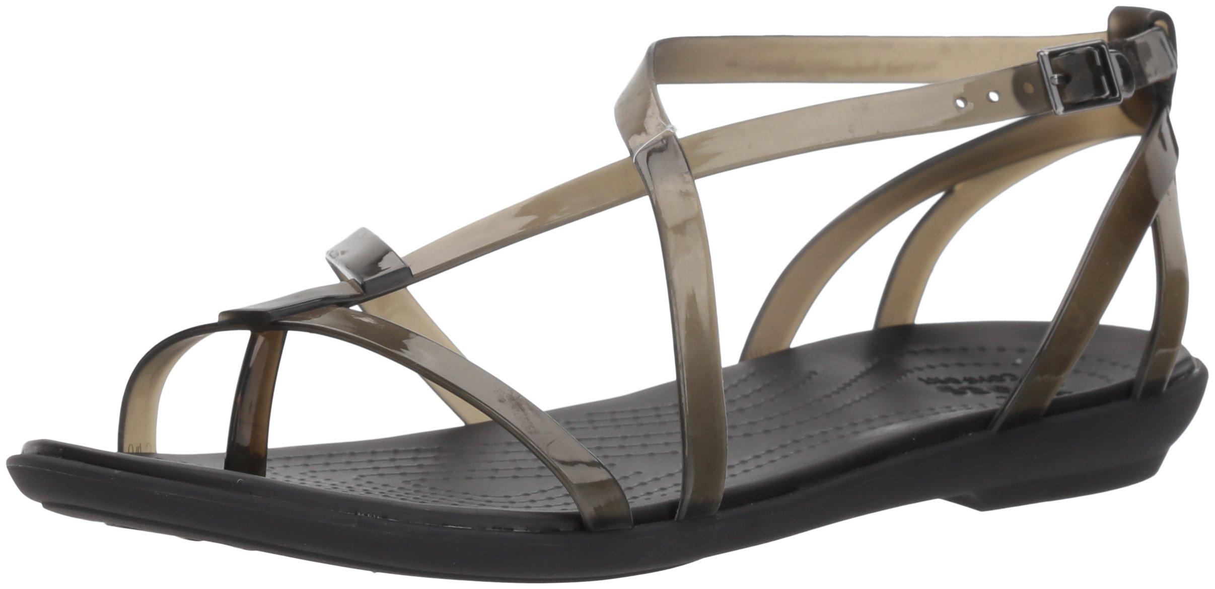 Crocs™ 's Isabella Gladiator Sandal in Black | Lyst