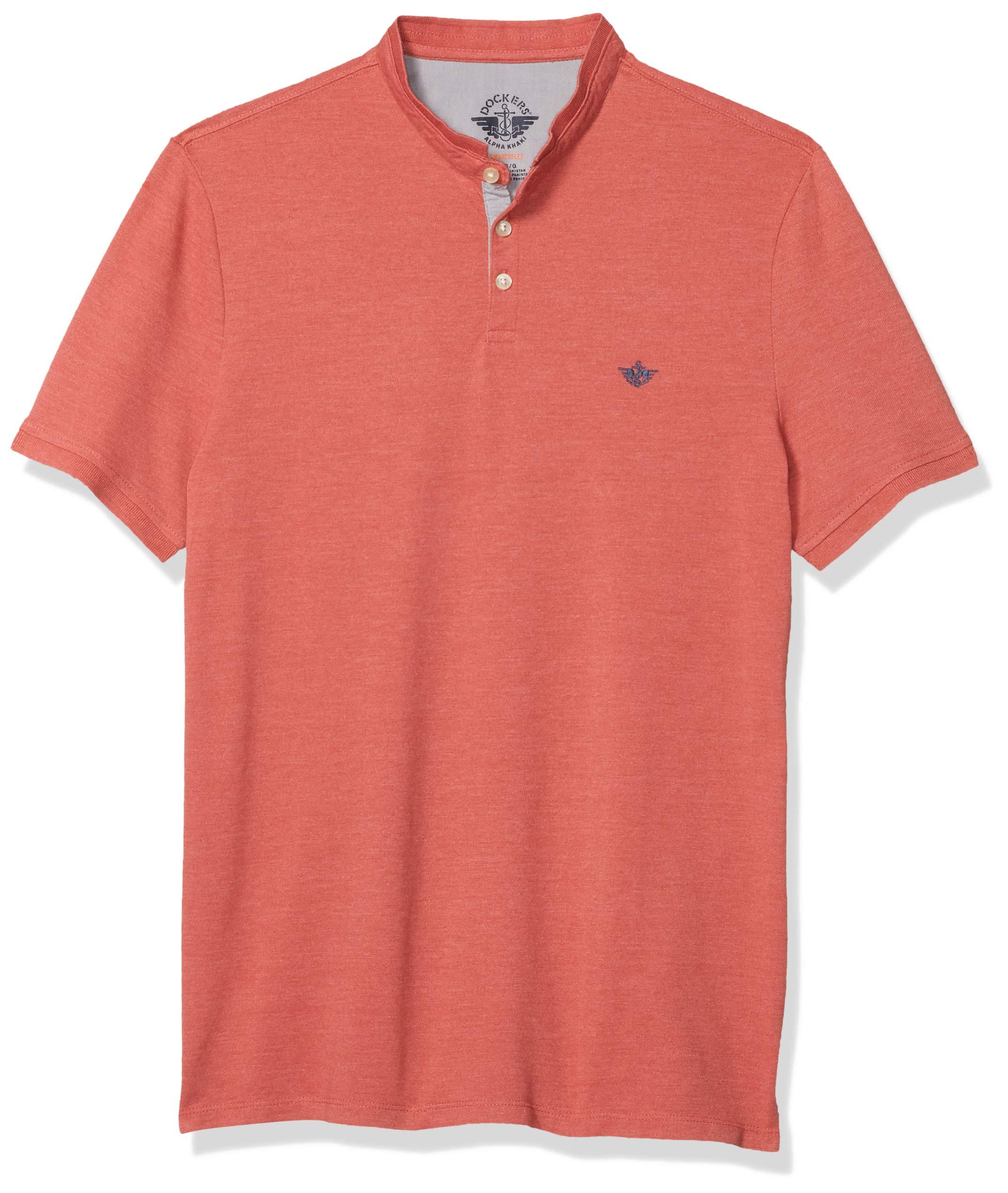 Dockers Short Sleeve Polo in Orange for Men Save 35 Lyst
