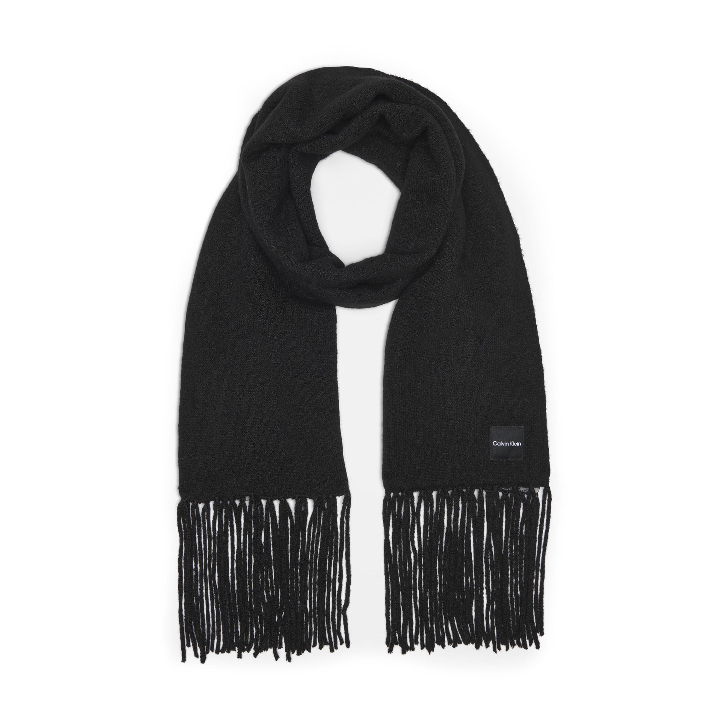 calvin klein black shawl