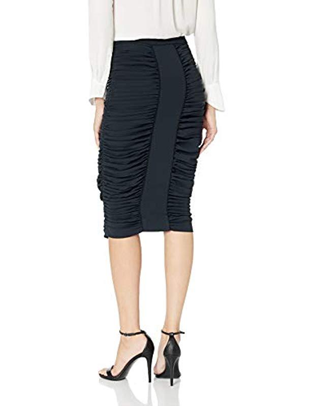 buy ruched pencil skirt