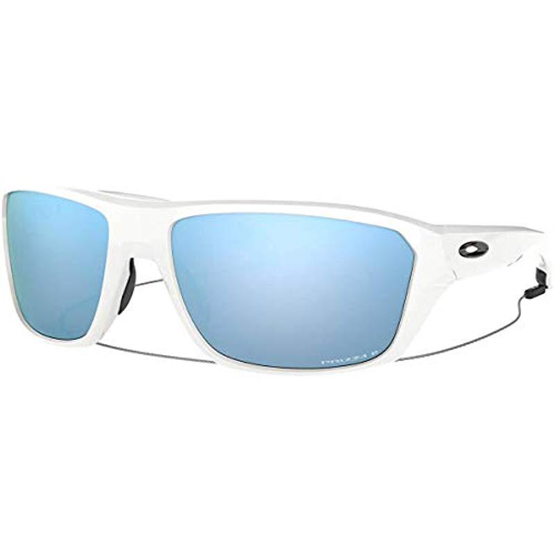 Oakley Split Shot Sunglasses in White for Men | Lyst