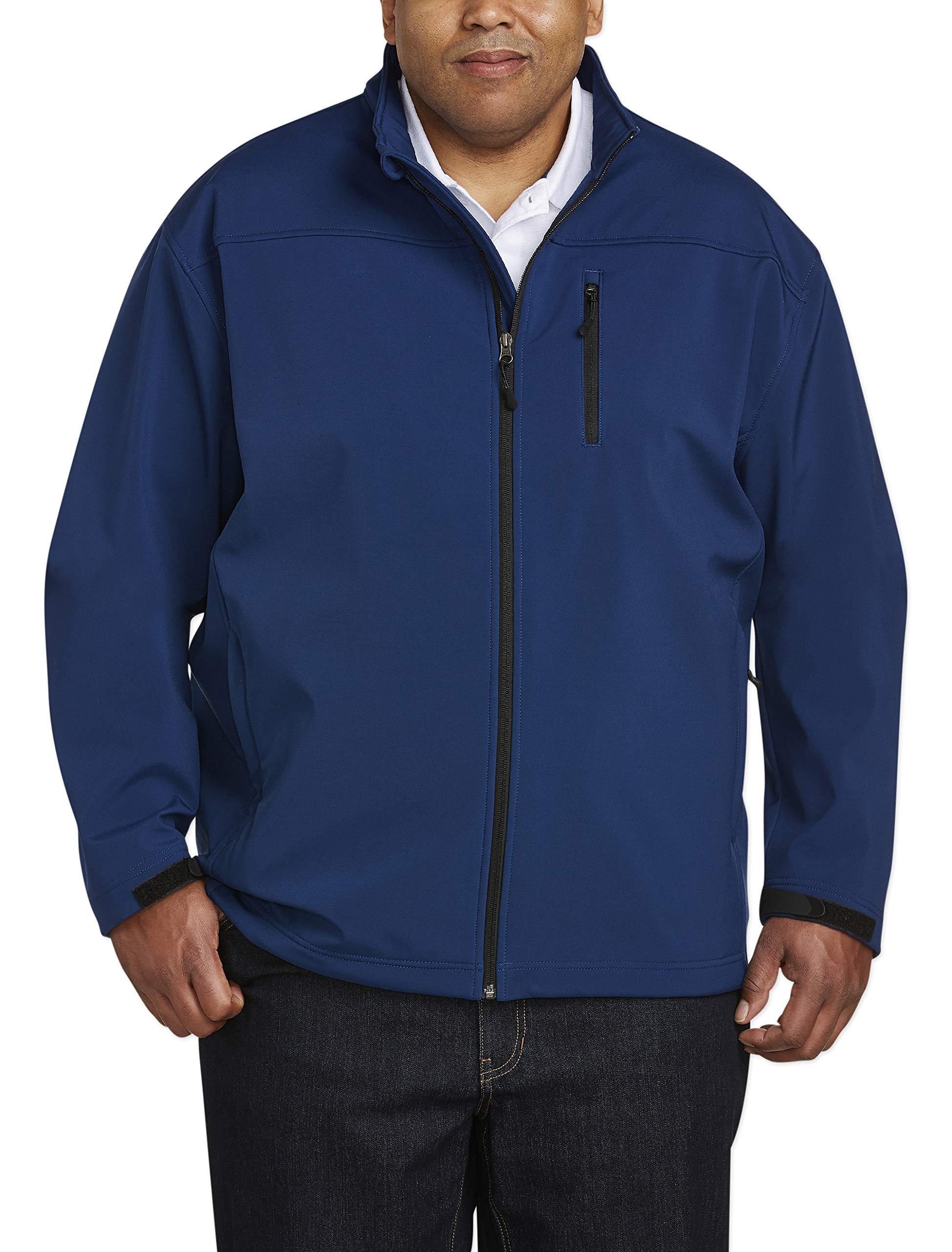 Amazon Essentials Big & Tall Waterresistant Softshell Jacket Fit By