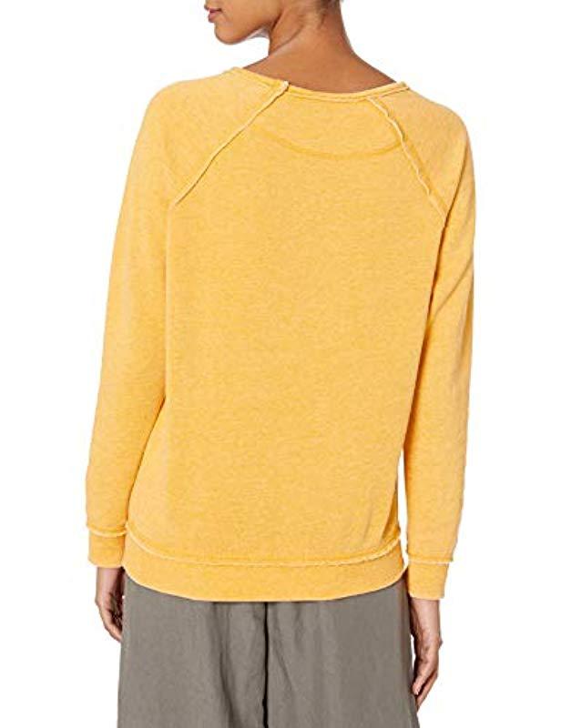 yellow honey crewneck