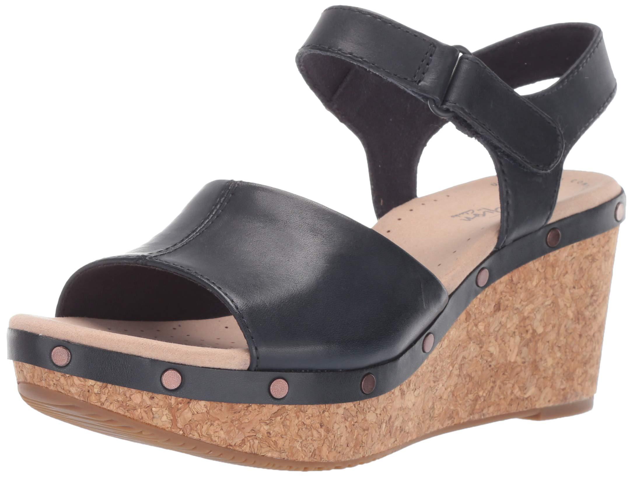 Clarks wedge sandals best sale annadel