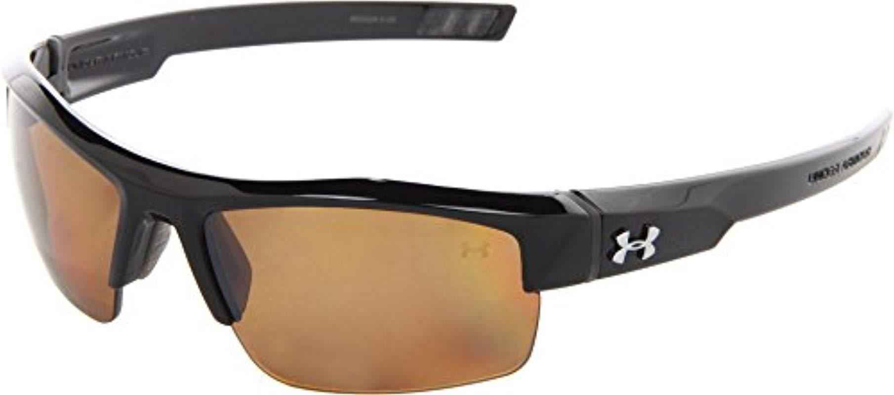under armour zone polarized multiflection sport sunglasses