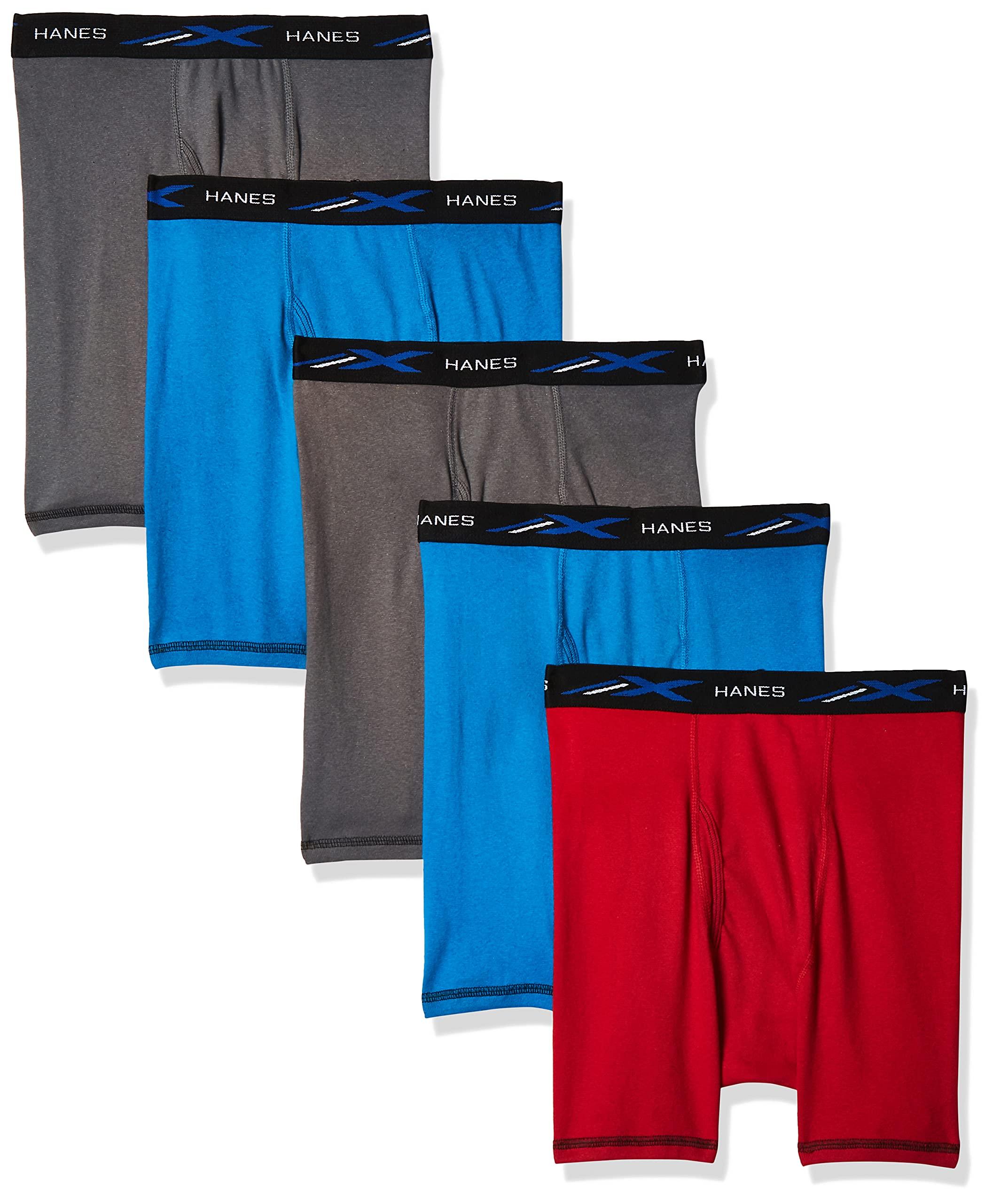 Hanes Mens Tagless X-Temp Boxer Briefs