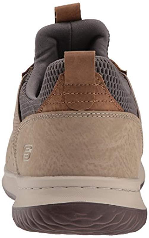 Skechers Lace Classic Fit-delson-camden Sneaker,taupe,7 M Us in Brown for  Men - Save 63% - Lyst