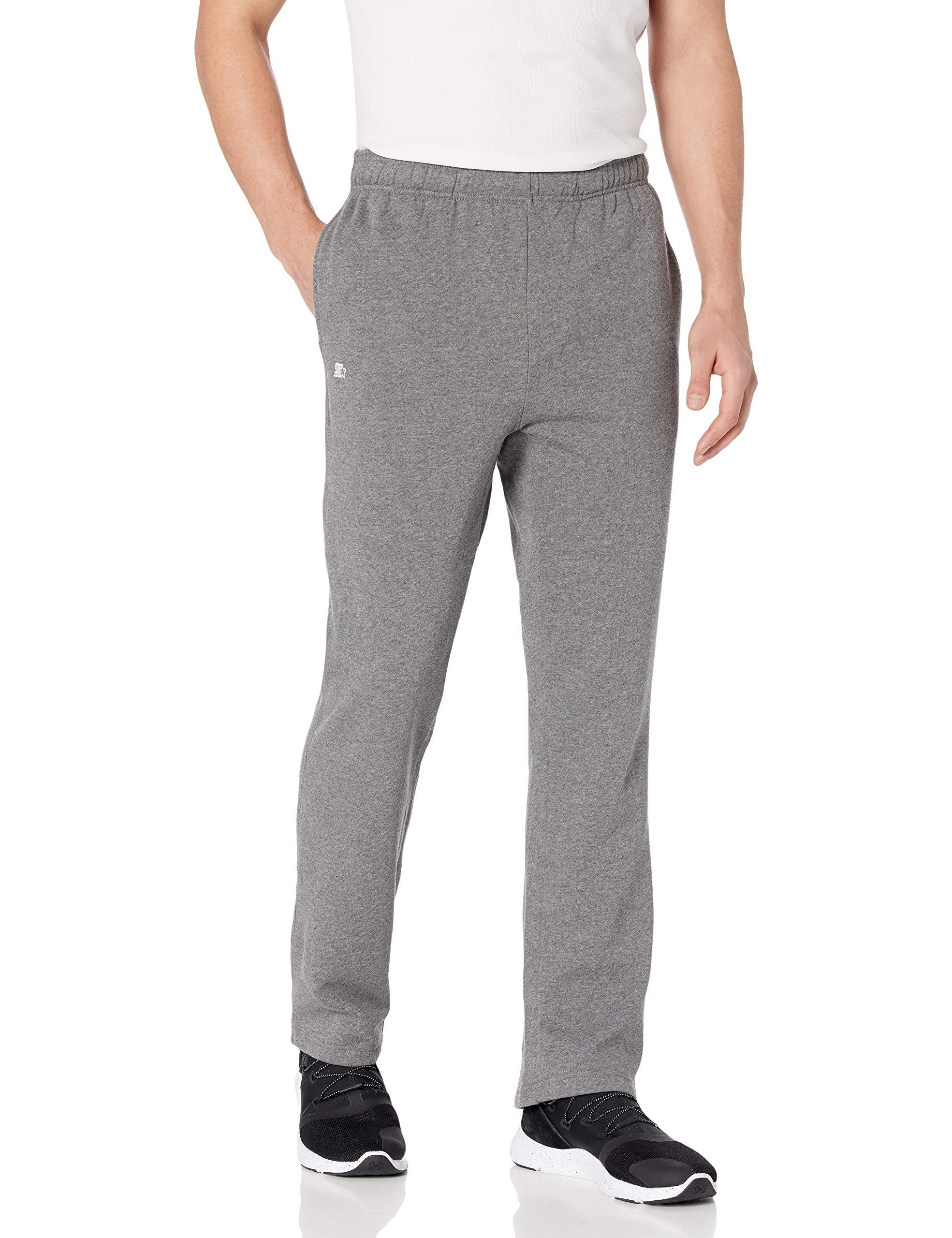Grey Open Bottom Sweatpants Online 