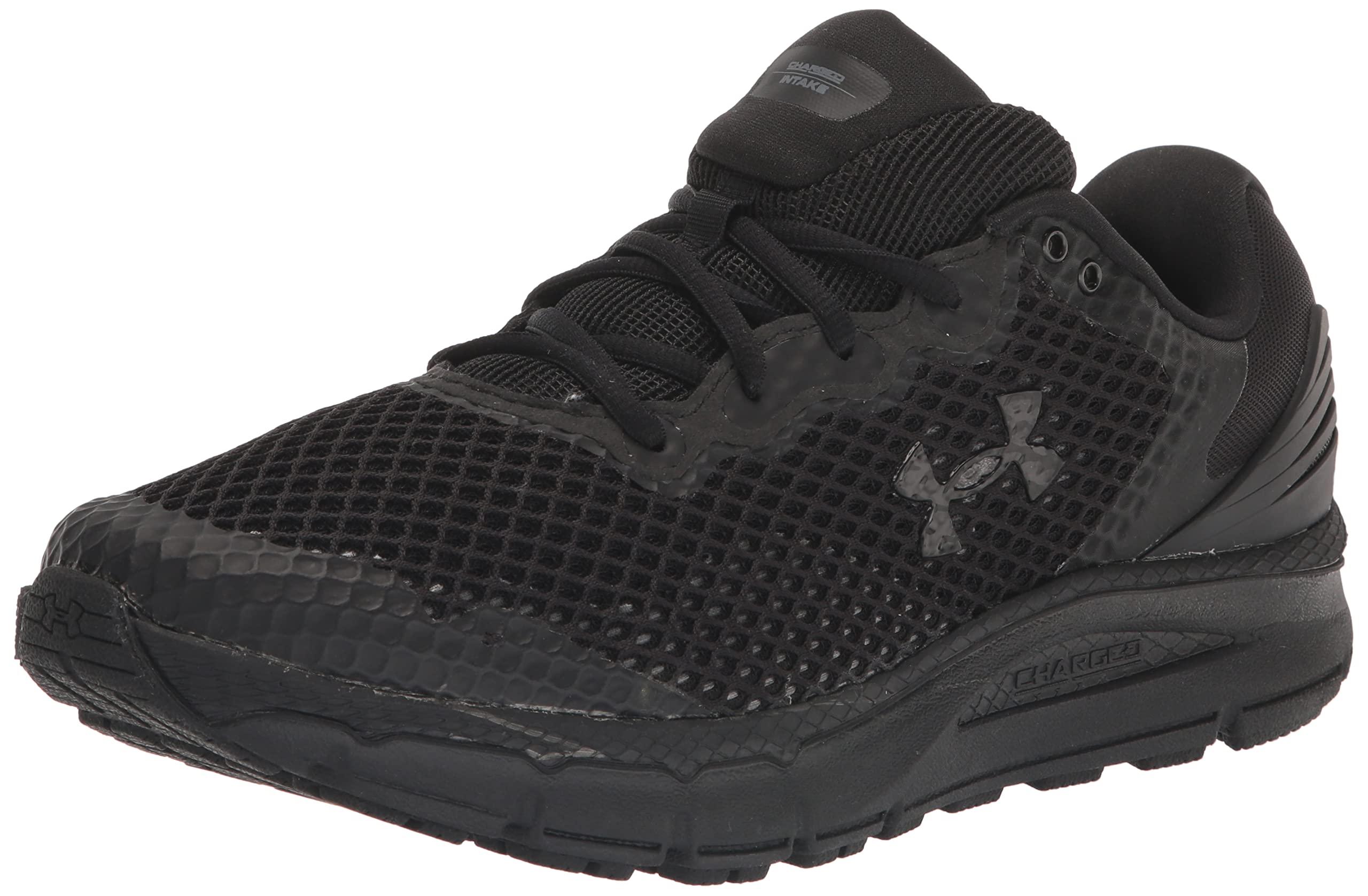 Under Armour Charged Intake 5 Sneaker in Black for Men | Lyst