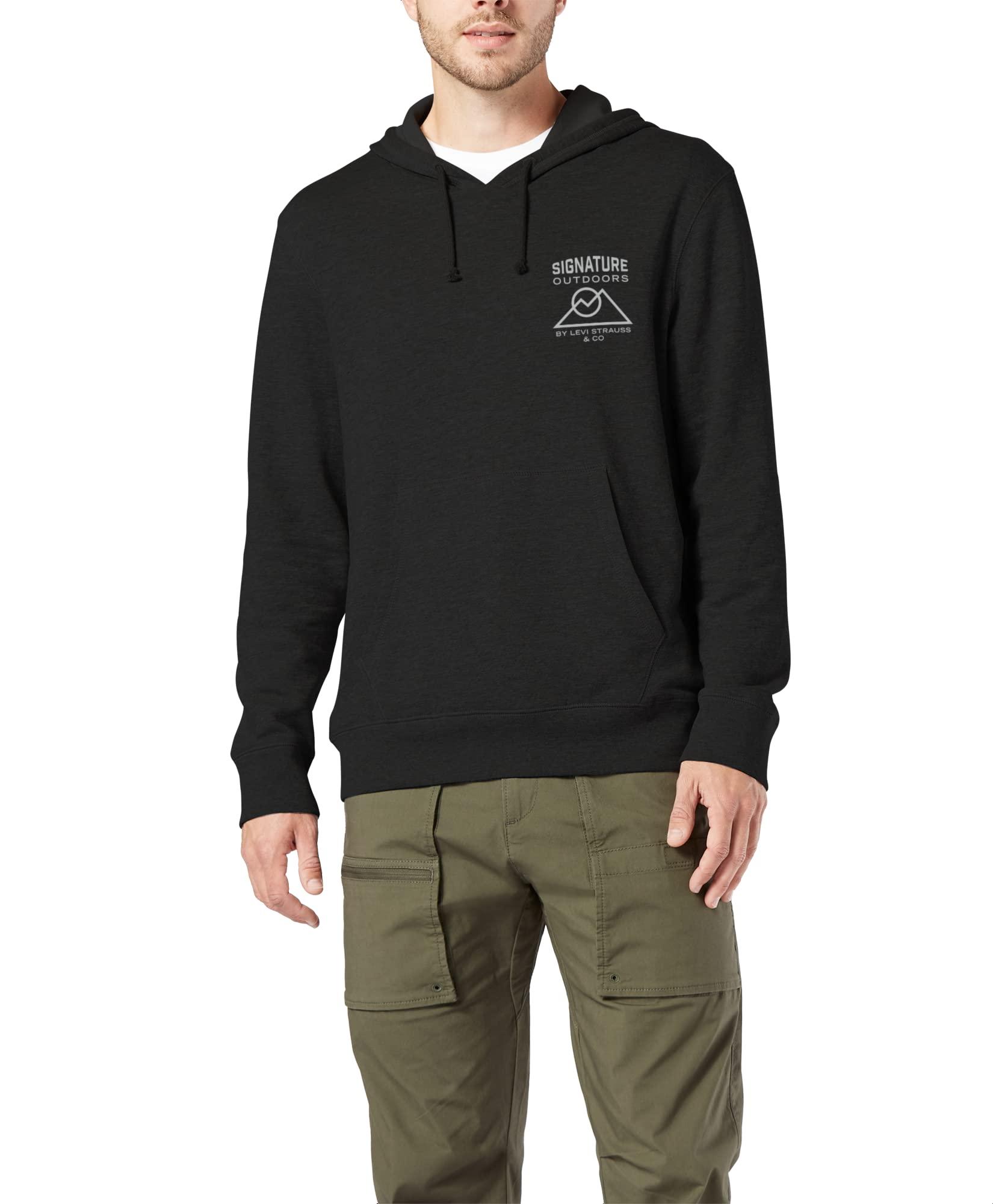 Signature by Levi Strauss & Co. Gold Label Men's, (new) Sig Outdoors Lfc  Hoodie Phantom, Large in Black for Men | Lyst