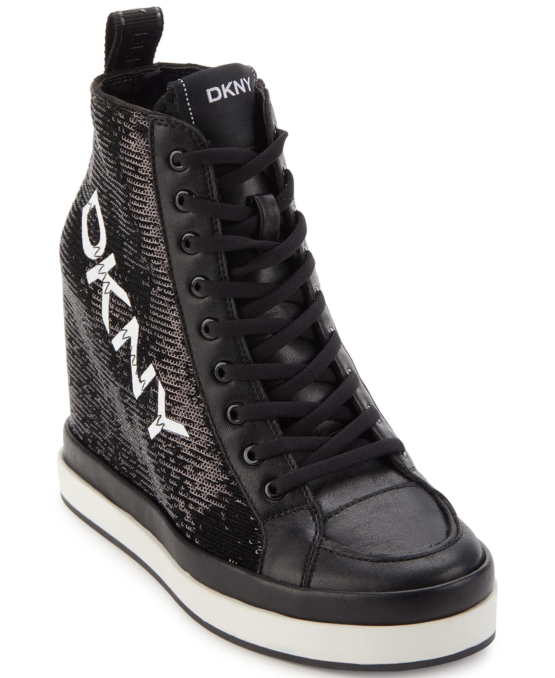 DKNY Sophie Sneakers in Black | Lyst