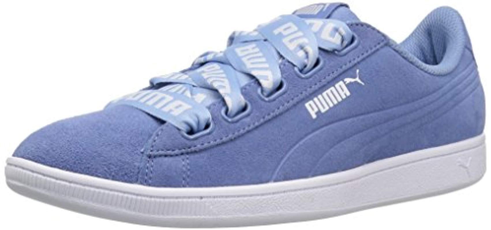 puma vikky ribbon blue
