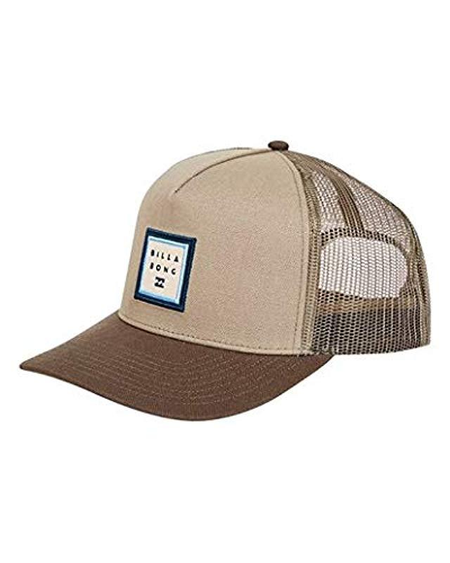 billabong stacked trucker