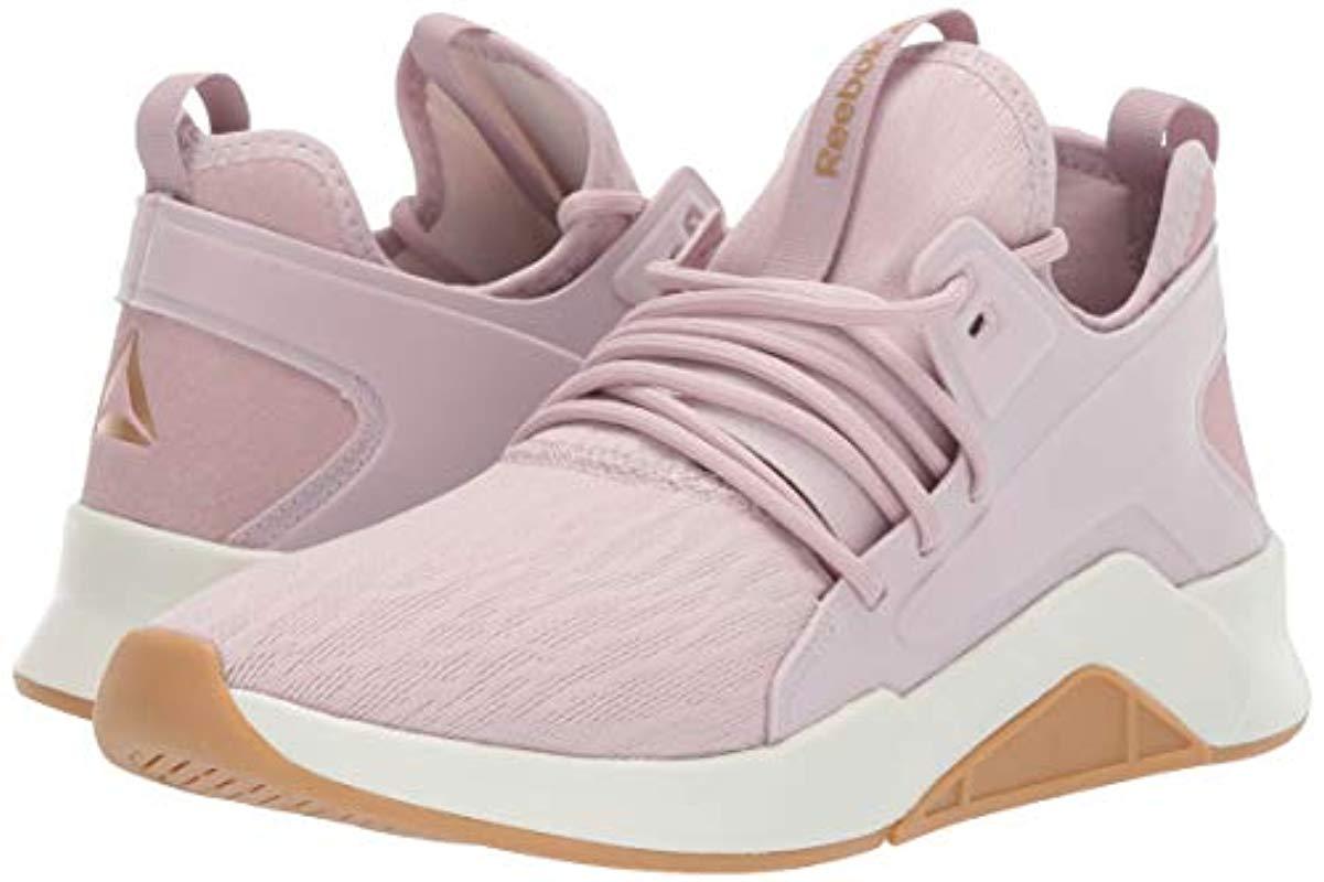 reebok training guresu trainers in lilac