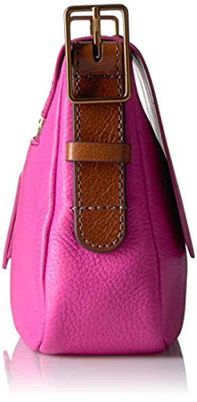 Fossil Leather Harper Small Crossbody 