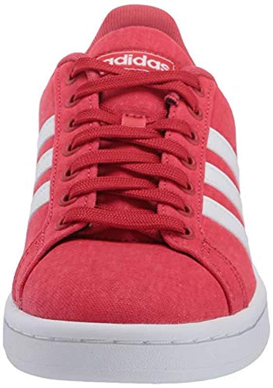adidas grand court red