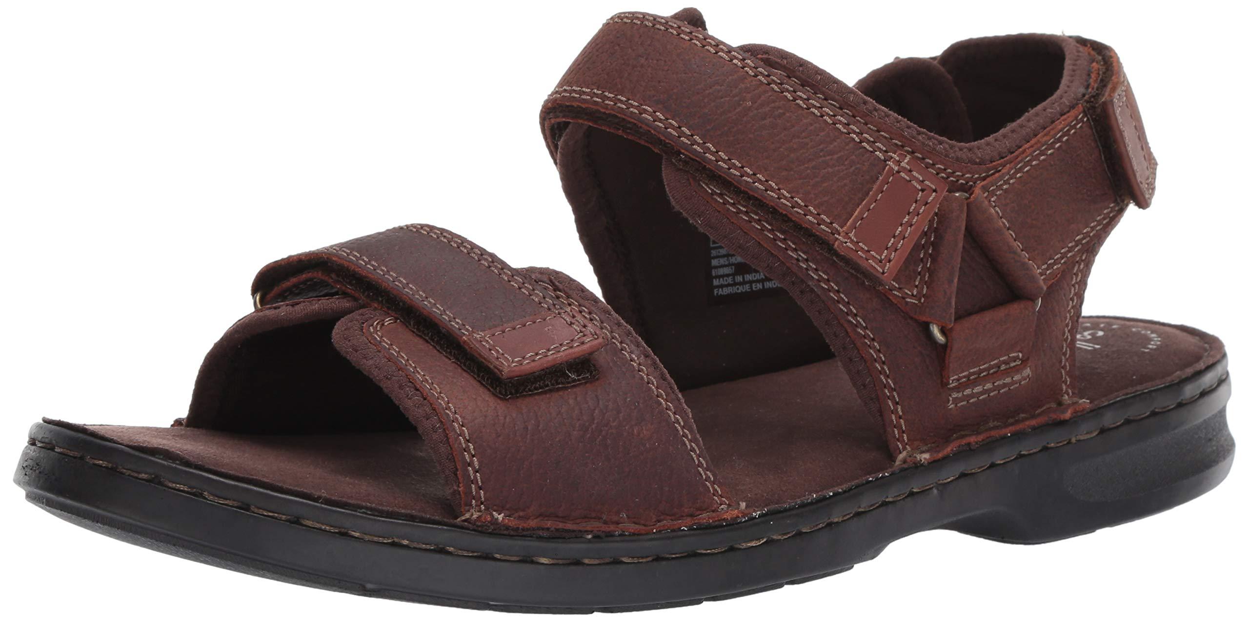 clarks brown sandals