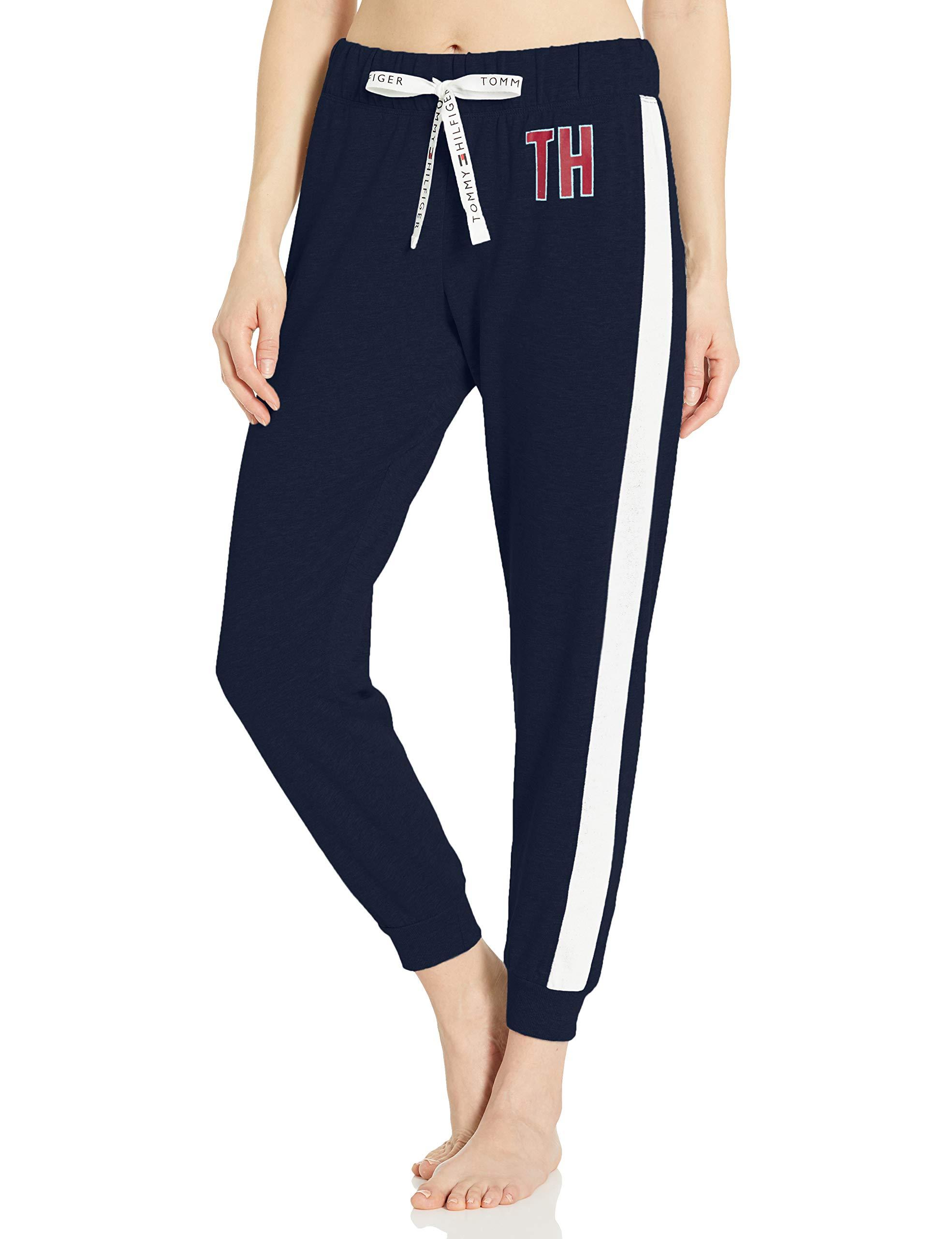 Tommy Hilfiger Logo Lounge Pj Pajama Bottom in Blue - Lyst