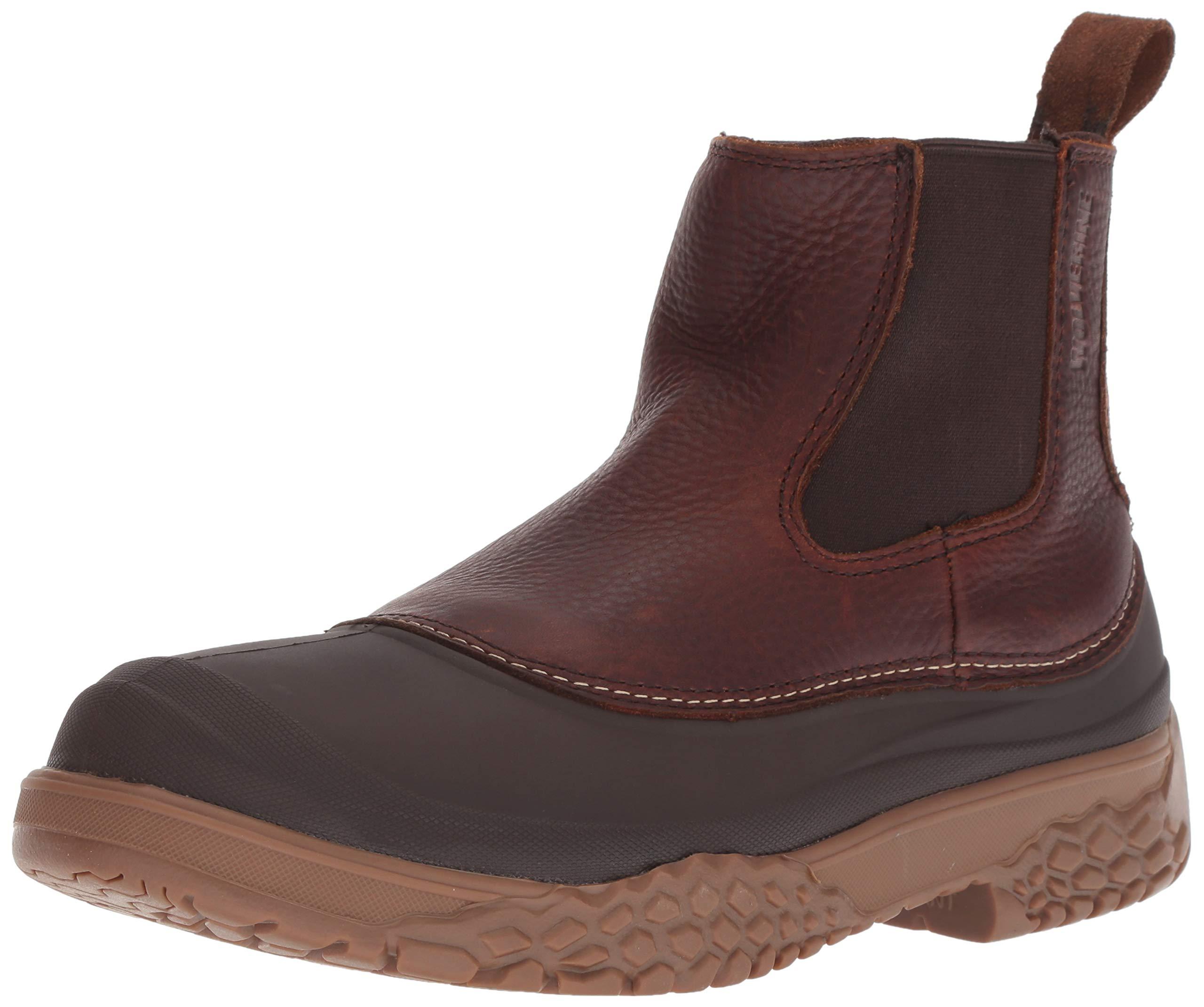 Wolverine Leather Yak 6'' Steel Toe Chelsea Boot in Brown for Men