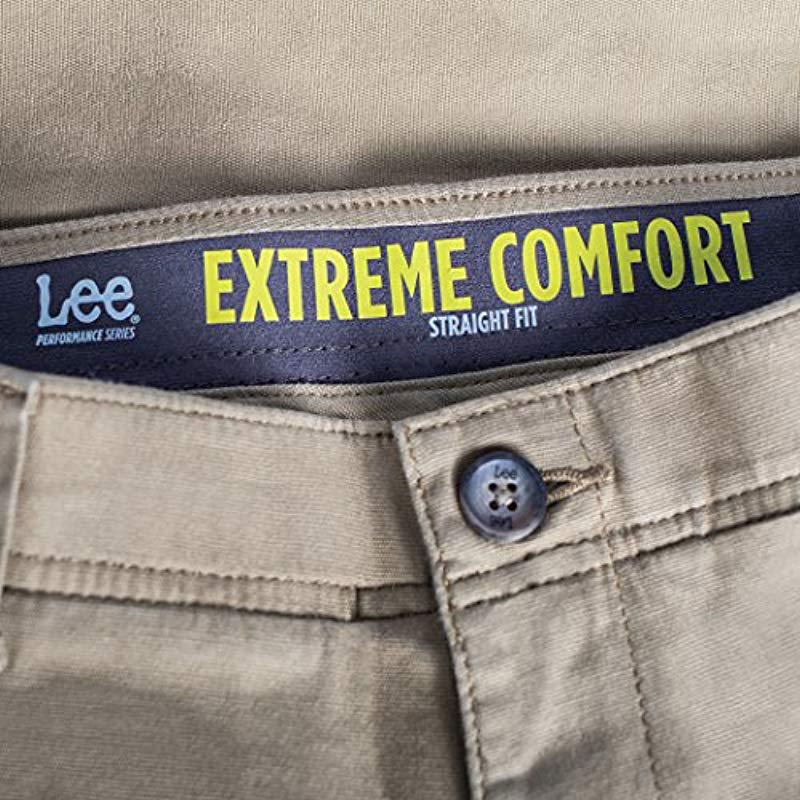 Lee Jeans Canvas Performance Series Extreme Comfort Cargo Pant for Men ...