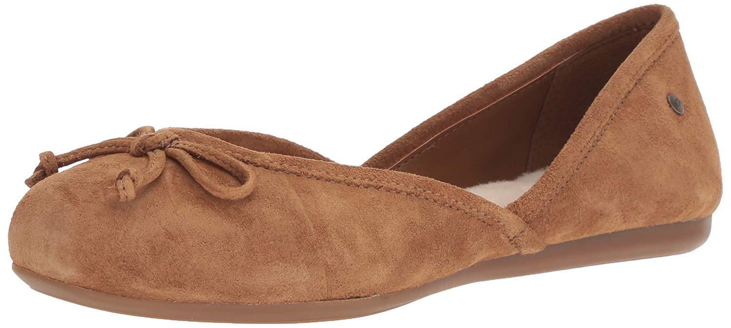 ugg flats with bow