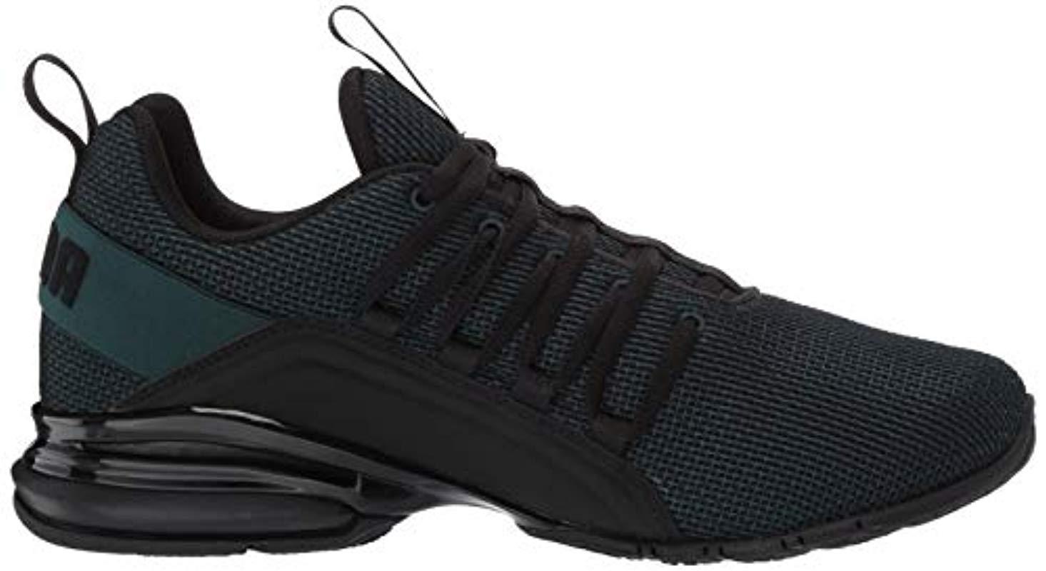 puma axelion mesh black