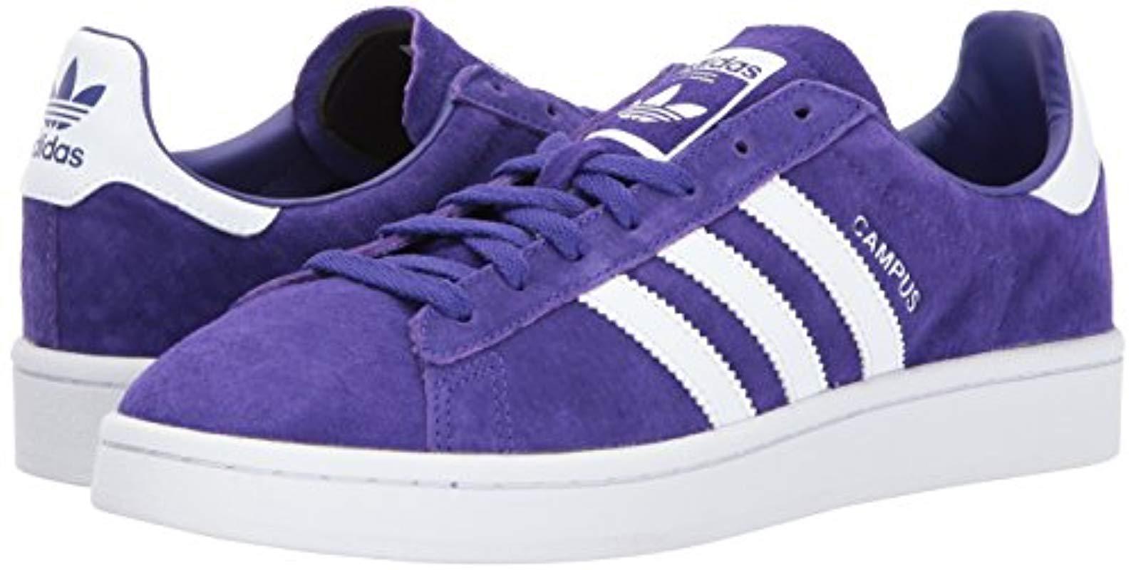 adidas Campus Nubuck Shoes in Purple for Men - Lyst