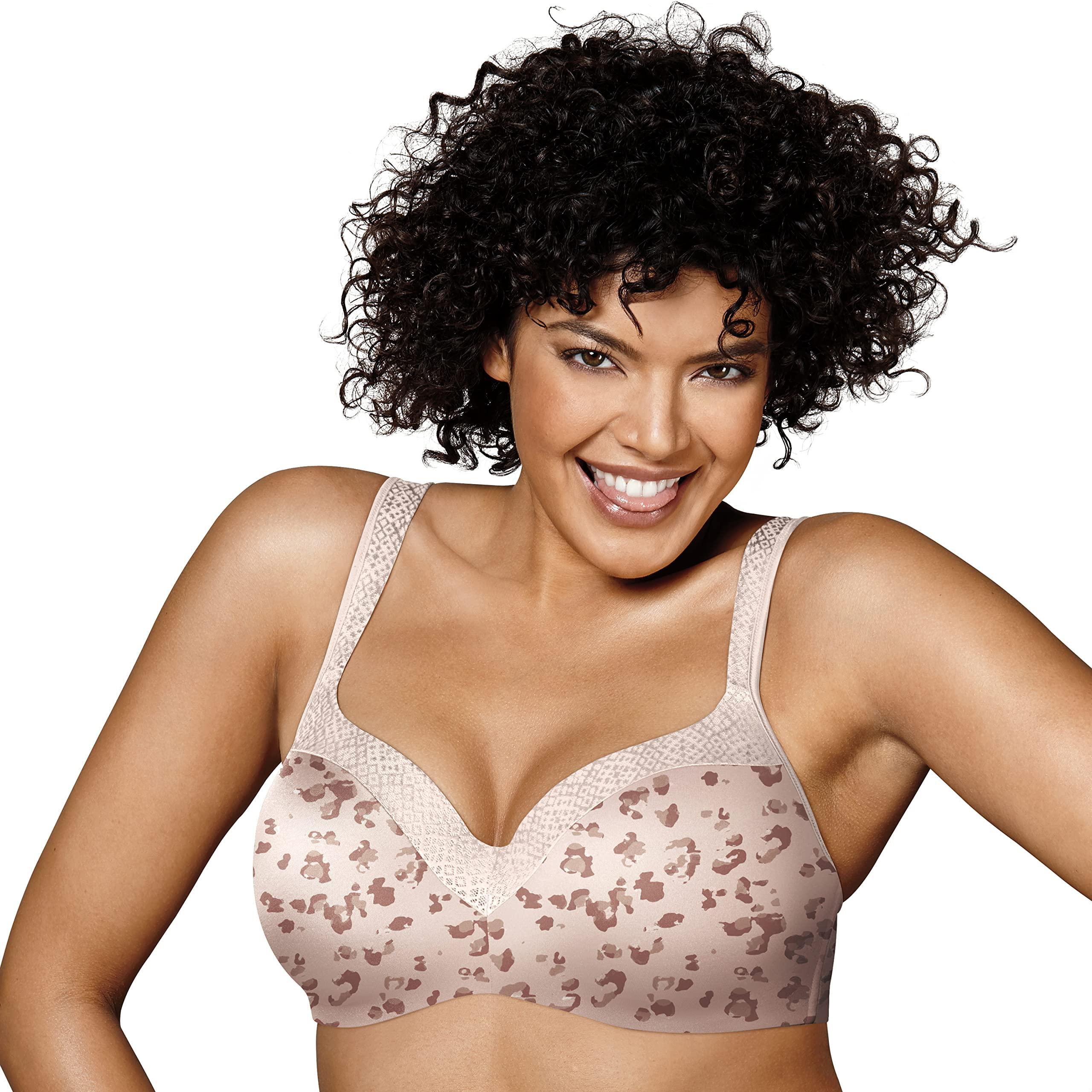 Playtex Secrets Shapes & Supports Balconette Full Figure Wirefree Bra