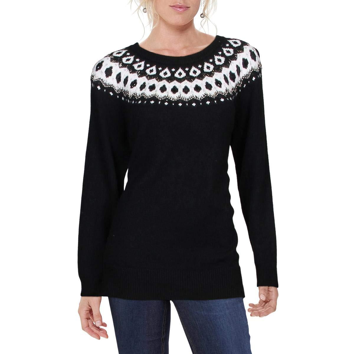 vince camuto fair isle sweater