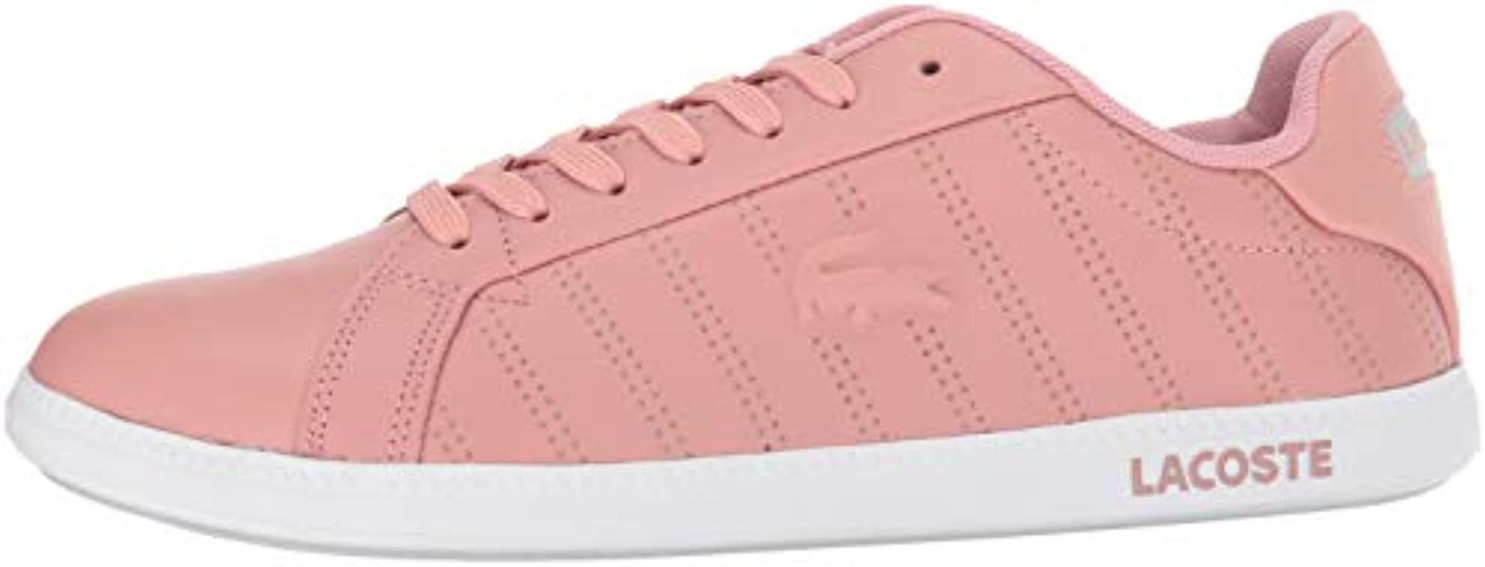 lacoste graduate pink