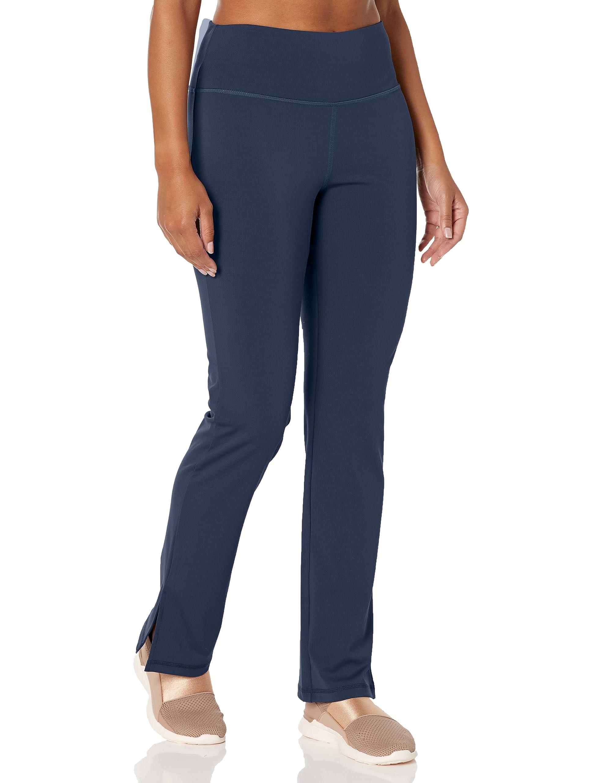 Jockey Rib Flare Pant in Blue Lyst