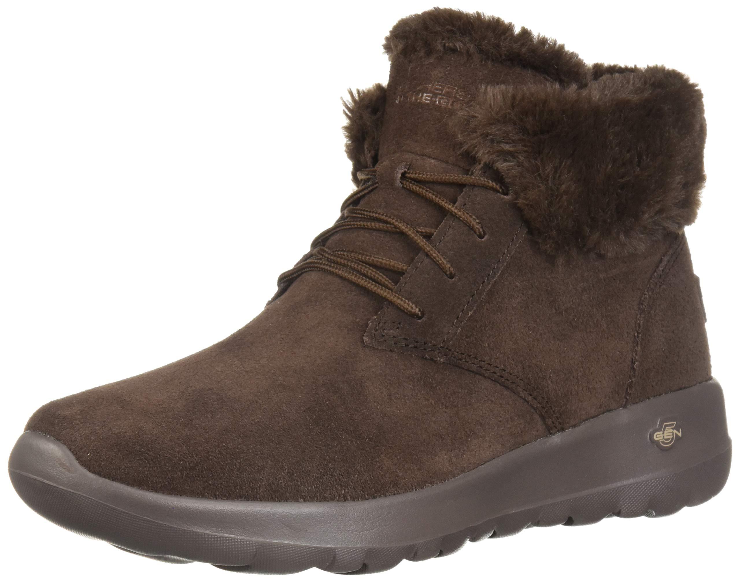 Skechers On-the-go Joy 15506 Oxford Boot in Brown | Lyst
