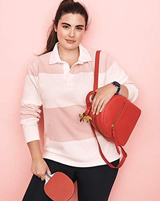 fossil megan backpack red