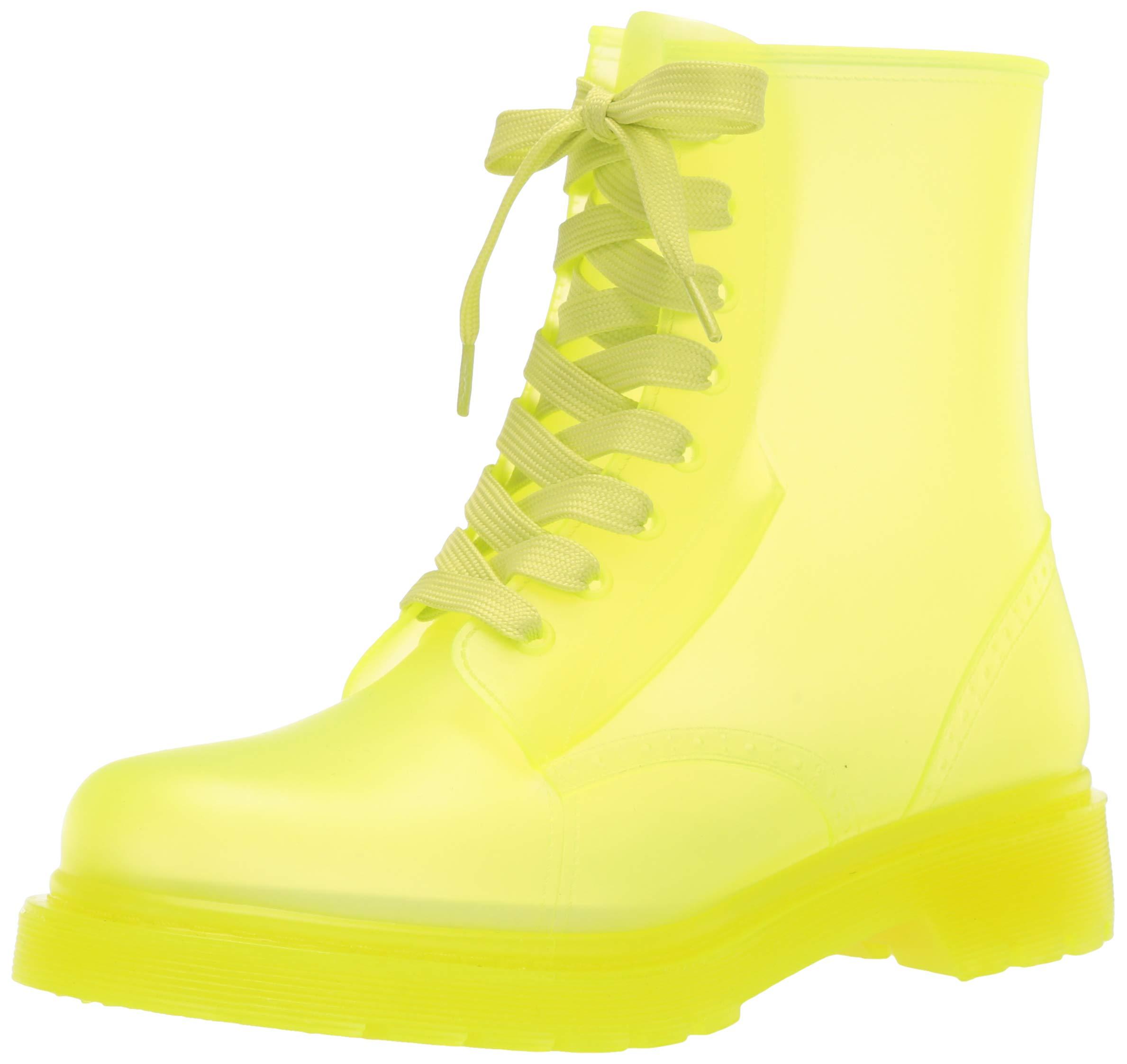 transparent rain boots