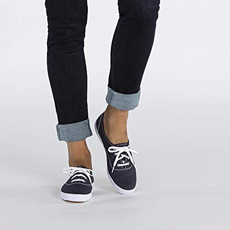 keds champion navy canvas sneakers