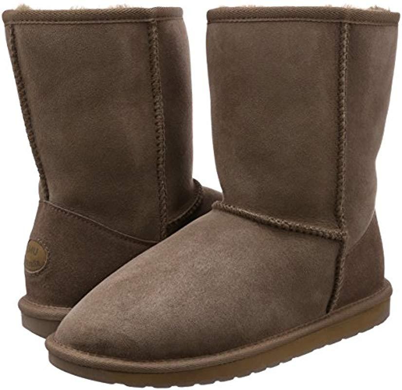 Emu Stinger Lo Chestnut In Mushroom Brown Lyst