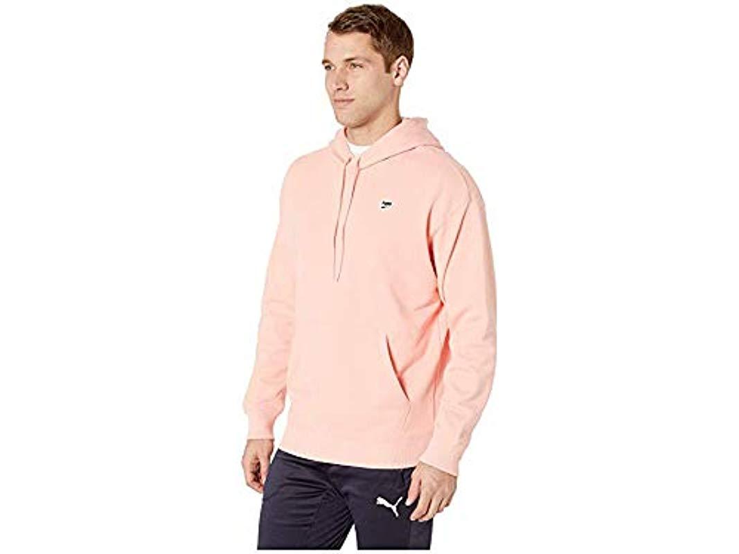 Puma pink hoodie mens Clearance