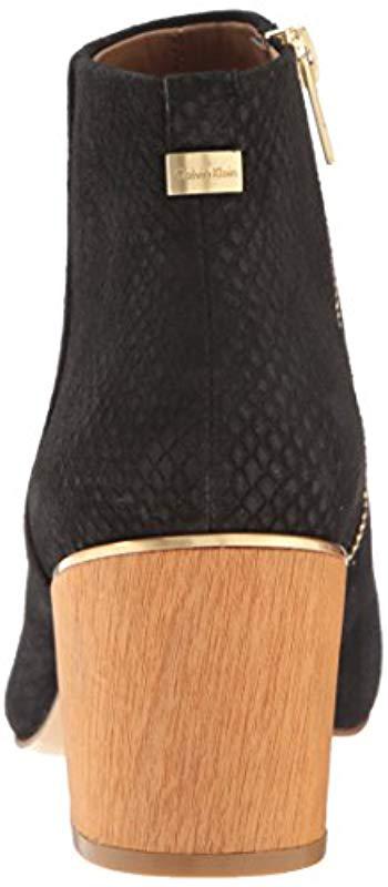 calvin klein jenna bootie