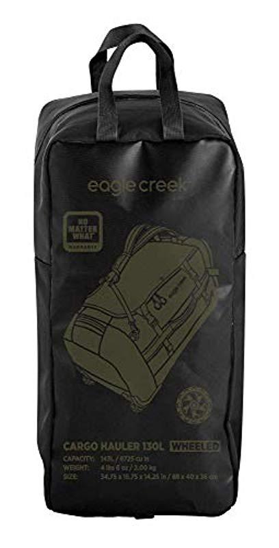eagle creek 90l rolling duffel backpack