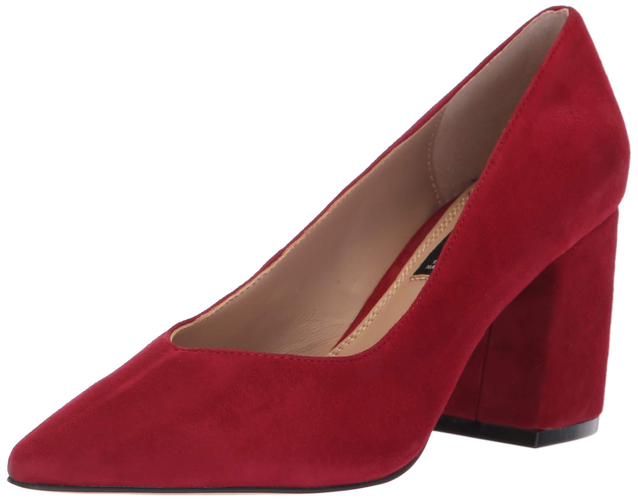 steven pamina block heel pumps