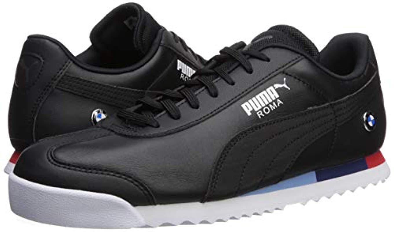 PUMA Synthetic Bmw Mms Roma in Black/Black (Black) for Men | Lyst
