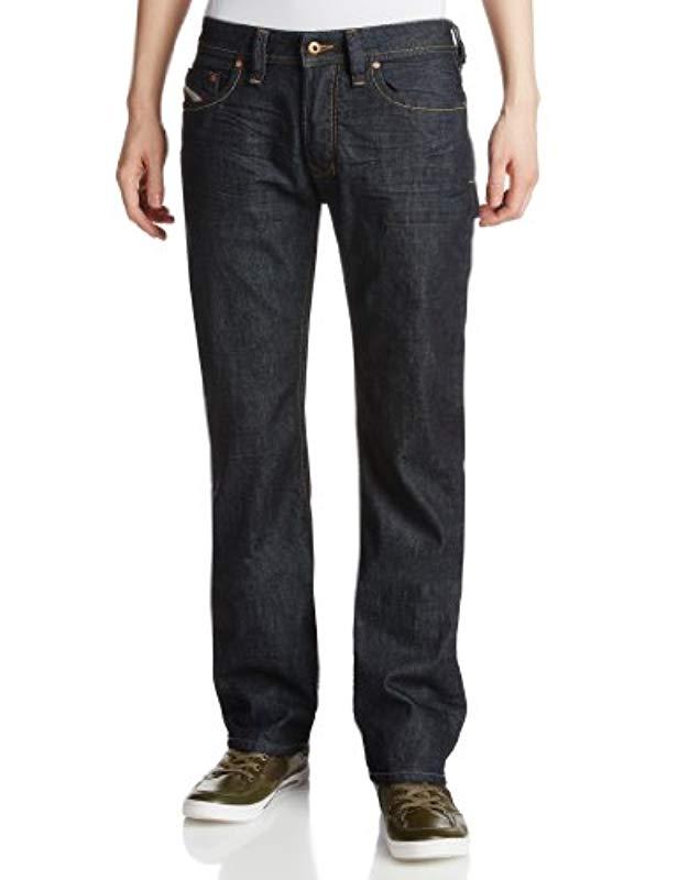 DIESEL Denim Jeans Larkee Straight Fit 0806w Dark Wash in Denim (Blue) for  Men - Lyst