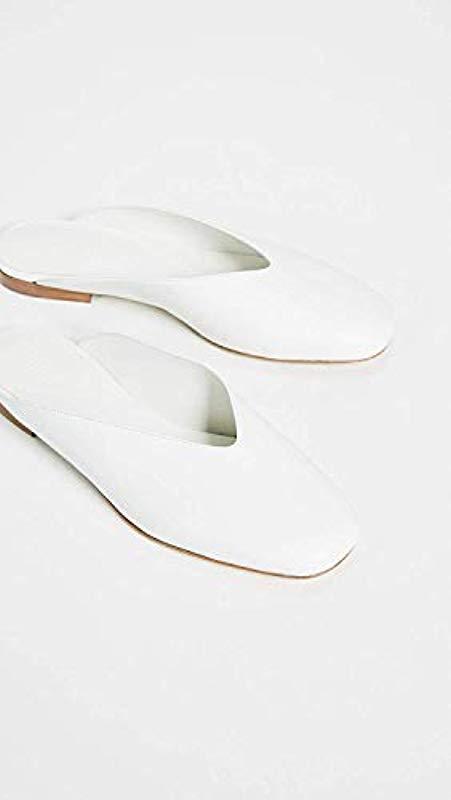 vince levins leather slides