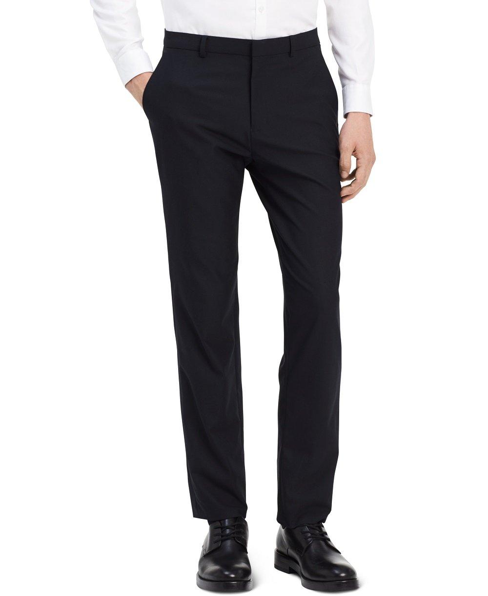 Calvin Klein Synthetic Slim Fit Solid Suit Separate Pants Infinite ...