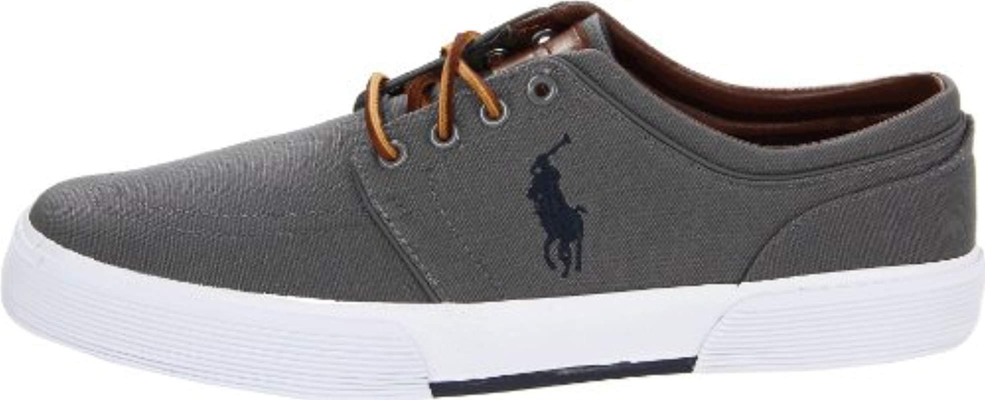 polo men's faxon low sneaker