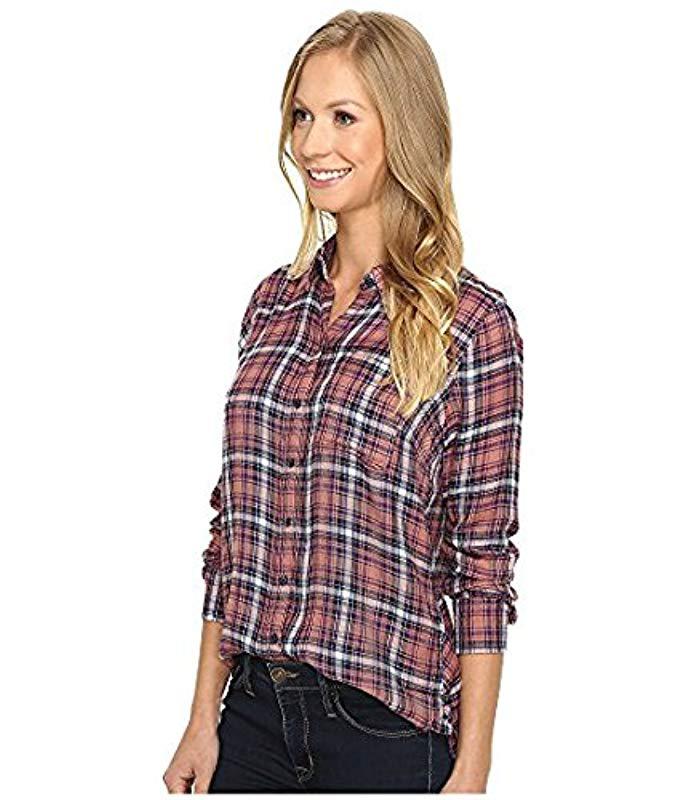 lucky brand bungalow plaid shirt