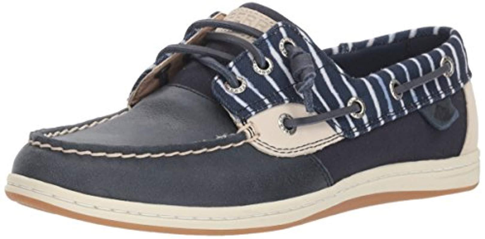 Sperry TopSider Leather Topsider Songfish Boat Shoe in