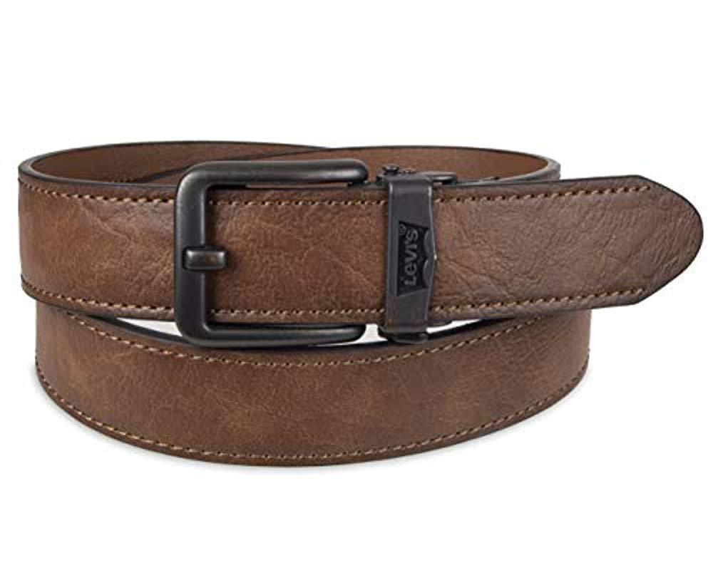 Levi's Perfect Adjustable Click To Fit Belt in Brown for Men | Lyst